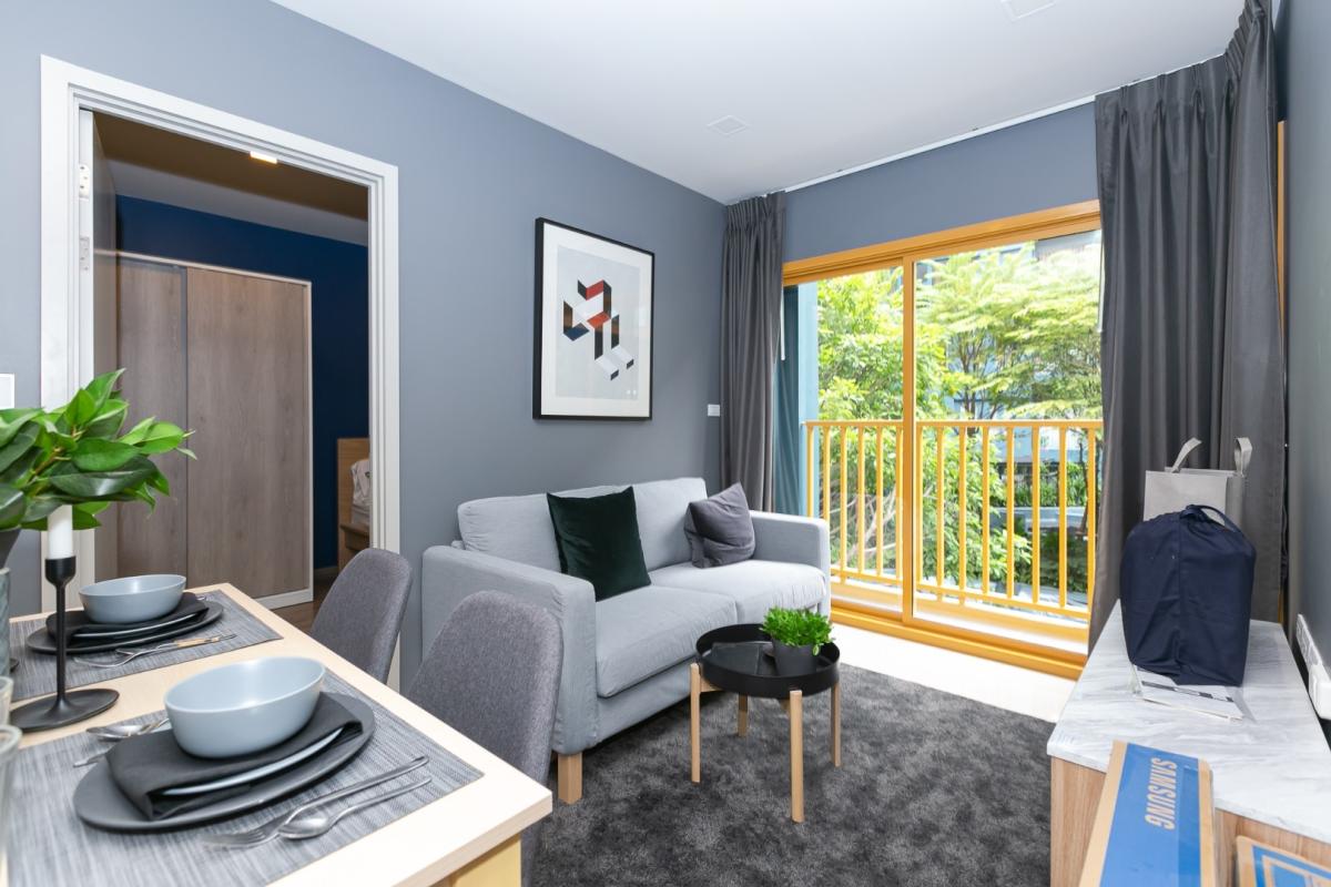 The Base Sukhumvit 50 (เดอะ เบส สุขุมวิท 50) 2 ห้องนอน