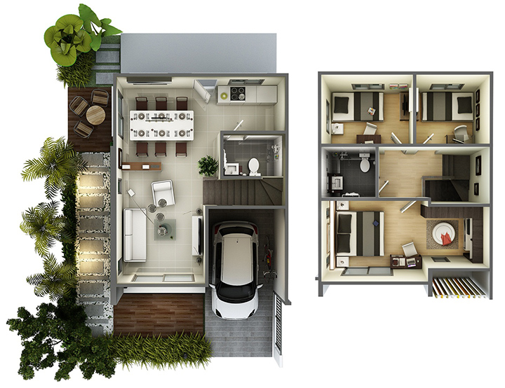 บ้าน-พฤกษา-นารา-โรจนะ-อยุธยา